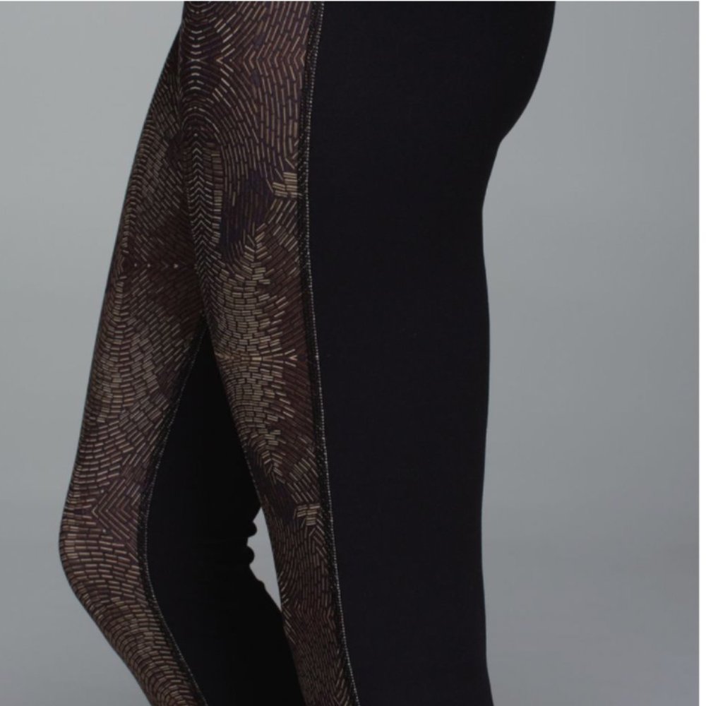 Lululemon Wunder Under Pant Golden Goddess - Picture 7 of 10